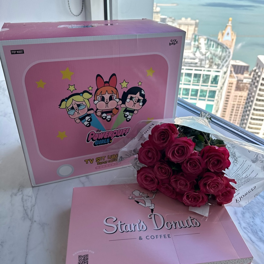 Cry Baby Powerpuff Girls TV container